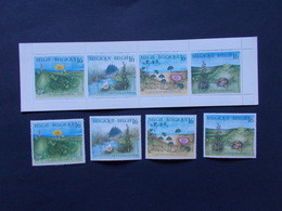 BELGIQUE -  Carnets   N° 25  + Les Timbres Du Carnets  " Plantes "   Année 1994  Neuf XX  Voir Photo ) - Ohne Zuordnung