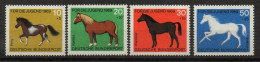 Bund / Nr. 578 - 581  Pferde  Postfrisch - Ungebraucht