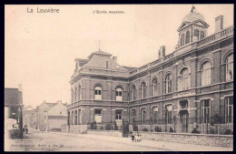 +++ CPA - LA LOUVIERE - Ecole Moyenne   // - La Louvière