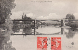 FLAVIGNY SUR MOSELLE  -  Pont De Fer Et Eglise - Blamont