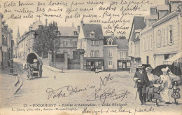 CPA 80 PICQUIGNY ROUTE D'ABBEVILLE VILLA SEVIGNE 1915 - Picquigny
