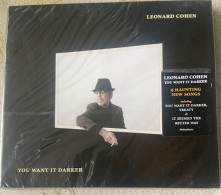 LEONARD COHEN ,YOU WANT IT DARKER,CD,NEW - Musiques Du Monde