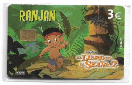 Spain - Telefónica - Disney El Libro De La Selva 2 - Ranjan - P-541 - 11.2003, 3€, 4.000ex, NSB - Privé-uitgaven