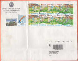 SAN MARINO - 2004 - 650 10º Anniversario Della Convenzione Internazionale Dei Diritti Dell'infanzia + 1200 50º Anniversa - Cartas & Documentos