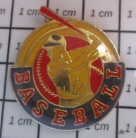 311a Pin's Pins / Beau Et Rare / THEME SPORTS / Grand Pin's ! BASEBALL BATTEUR - Béisbol