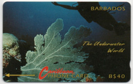 Barbados - The Underwater World - 5CBDC (Large Font) - Barbados