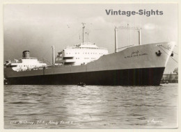 Hamburg: Tanker T.T.S. Al-Malik Saud Al-Awal (Vintage RPPC) - Pétroliers