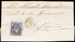 Tarragona - Edi O 107 - Carta Mat Fech. Tp. II "Vendrell" - Lettres & Documents