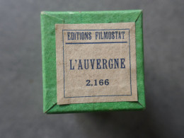 Film Fixe  L'AUVERGNE   Filmostat 2.166 - 35mm -16mm - 9,5+8+S8mm Film Rolls