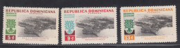 Dominican Republic 1960 Mi#717-719 Mint Never Hinged - Dominicaanse Republiek