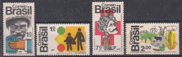 Brazil Brasil 1972 Mi#1352-1355 Mint Never Hinged - Ongebruikt