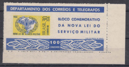 Brazil Brasil 1966 Mi#Block 16 Mint Never Hinged - Neufs