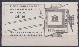 Brazil Brasil 1966 Mi#Block 17 Mint Never Hinged - Nuovi