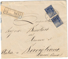 Argentine - Argentina - Buenos Aires - Lettre Recommandée Pour L'Italie - Registered Letter For Italy - Divers Cachets - Storia Postale