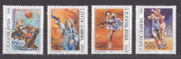 Yugoslavia 1992 Olympic Games Mi#2538-2541 Mint Never Hinged - Neufs
