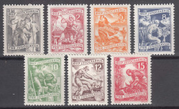 Yugoslavia Republic 1952/1953 Mi#717-723 Mint Hinged - Unused Stamps