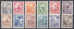 Yugoslavia Republic 1951 Mi#677-688 Mint Hinged - Unused Stamps