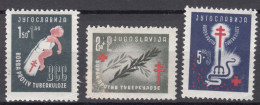 Yugoslavia Republic 1948 Mi#536-538 Mint Hinged - Unused Stamps