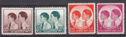 Yugoslavia Kingdom, 1937 Mi#330-333 Mint Hinged - Unused Stamps