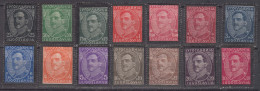 Yugoslavia Kingdom, King Alexander's Assassination - Black Borders 1934 Mi#285-298 Mint Hinged - Unused Stamps