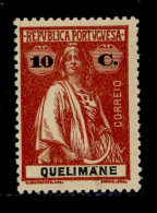 ! ! Quelimane - 1914 Ceres 10 C - Af. 34a - MH - Quelimane