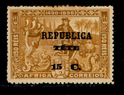 ! ! Tete - 1913 Vasco Gama On Africa 15 C - Af. 08 - MH - Tete