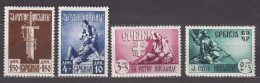 Germany Occupation Of Serbia - Serbien 1943 Mi#86-89 Mint Hinged - Ocupación 1938 – 45