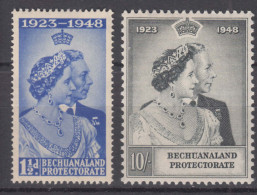 Bechuanaland 1948 Royal Silver Wedding Jubilee, Mint Never Hinged - 1885-1964 Protectorado De Bechuanaland