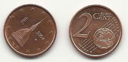 Italien, 2 Cent, 2004,  Vz, Sehr Gut Erhaltene Umlaufmünzen - Italia