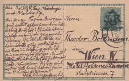 1919 Czechoslovakia Stationery, Card, Postcard, Cover Vinohrady Praha, Wien, Austria. (A05245) - Cartes Postales