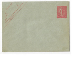 Enveloppe Neuve Entier Postal 10c Semeuse Lignée Mill 611St A11 Yv 129 E3 Format 123 X 96 - Standard Covers & Stamped On Demand (before 1995)