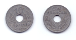 France 10 Centimes 1941 Vichy French State - 10 Centimes