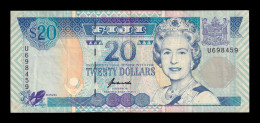 Fiji 20 Dollars Elizabeth II 1996 Pick 99a Mbc Vf - Fiji