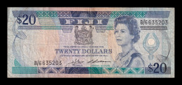Fiji 20 Dollars Elizabeth II 1986 Pick 85 Bc F - Fidji