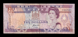 Fiji 10 Dollars Elizabeth II 1992 Pick 94 Bc F - Fiji
