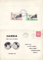 SANDA ISLAND 1963  EUROPA  CEPT  FDC - 1963