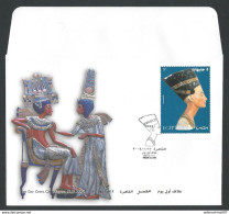 Egypt 2004 First Day Cover FDC Limited Edition; Queen Nefertiti Egypt Treasures / Treasure ( Single Cover) - Cartas & Documentos