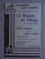 Ancien - Partition La Rosière Du Village Fox-trot Pour Orchestres Ut Et Si B - Jazz