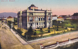 LINZ A.d.Donau (Oberösterreich) -Museum, Karte Gel.1915 ... - Linz