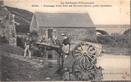 Carhaix       29          Passage D'un Gué Au Moulin Meur         .   (voir Scan) - Carhaix-Plouguer