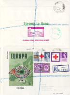 STROMA 1963 EUROPA MS FDC R - Cover - 1963