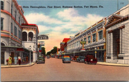 Florida Fort Myers Main Thoroughfare First Street Business Section  - Fort Myers