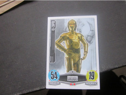 Force Attax Trading Card Game Star Wars Allianz Drouide C 2p0 - Star Wars