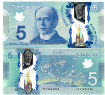 Canada 5 Dollars 2013 (2023) UNC Lane/Macklem - Canada