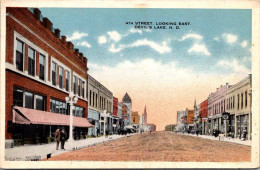 North Dakota Devil's Lake 4th Street Looking East - Autres & Non Classés