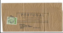 PORTUGAL , NEWSPAPER BAND WITH NICE POSTAGE FOR ABROAD , 1941 . - Marcophilie