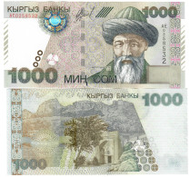 Kyrgyzstan 1000 Som 2000 AUNC - Kirguistán