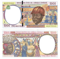 Gabon 5000 Francs CFA 1994 (2000) UNC (L) - Gabon