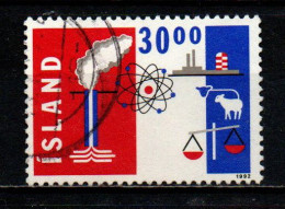 ISLANDA - 1992 - PRODOTTI ESPORTATI DALL'ISLANDA - USATO - Used Stamps