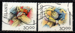 ISLANDA - 1993 - SPORT: CORSA E PALLAMANO - USATI - Gebruikt